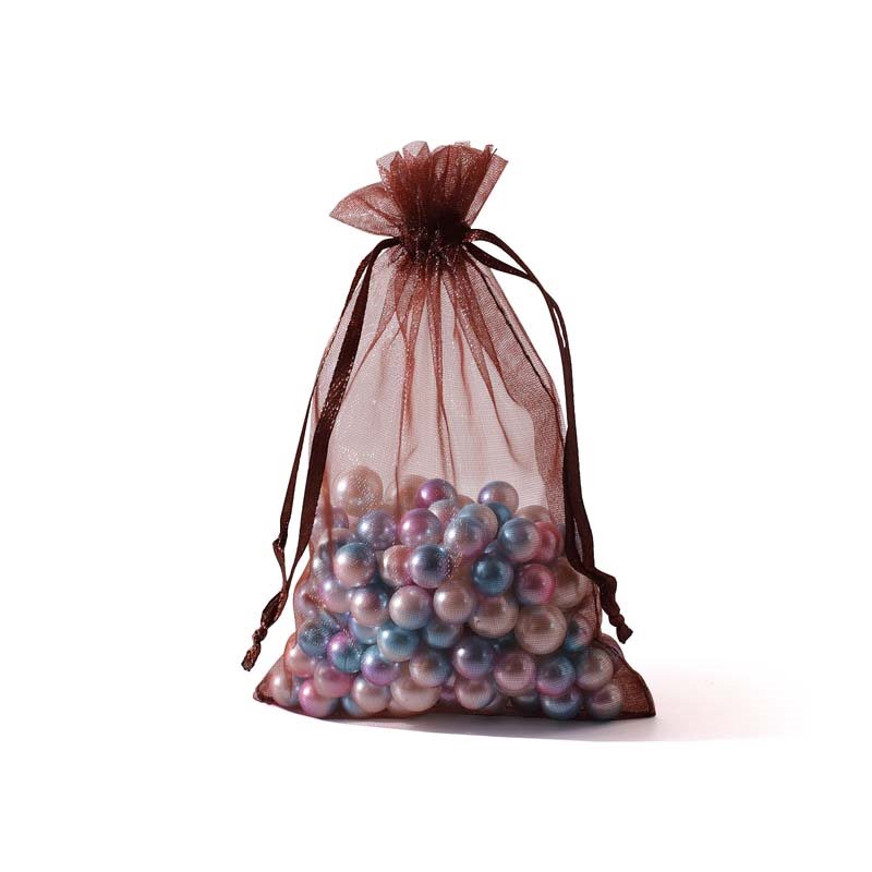 Picture of Brown Organza Bags 