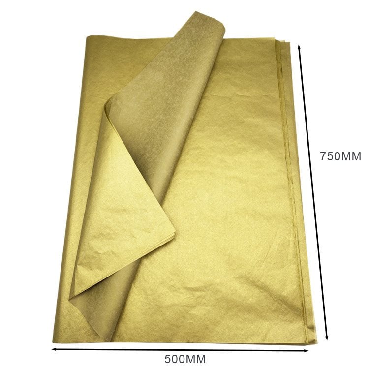 Picture of Metallic Gold Tissue Paper