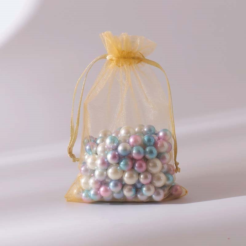 Picture of Gold Organza Bags 