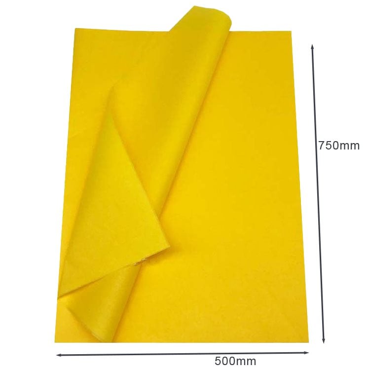 Picture of Yellow Tissue Paper Bulk