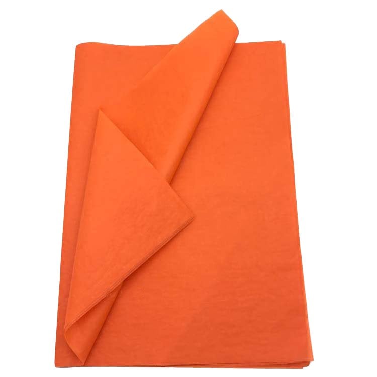 Bulk Orange Tissue Paper Sheets