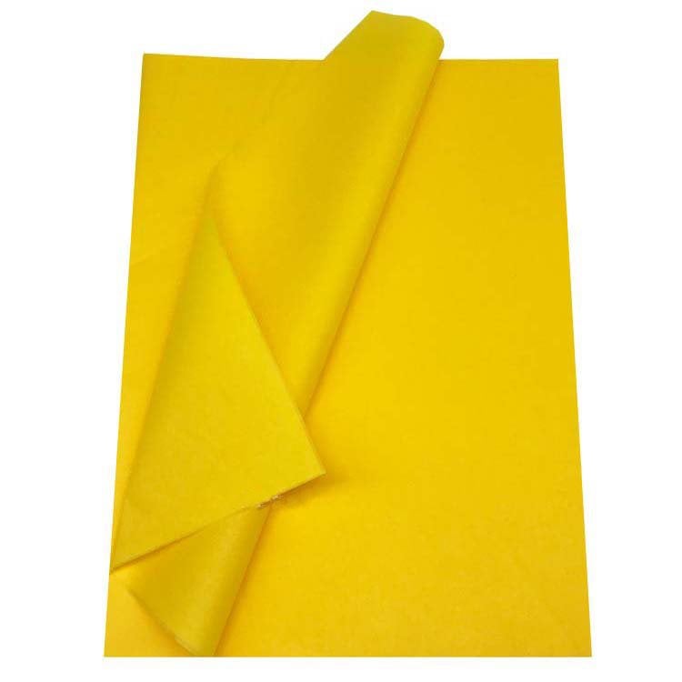 Picture of Yellow Tissue Paper Bulk