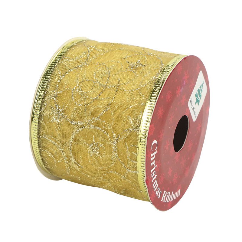Picture of Christmas Organza Ribbon
