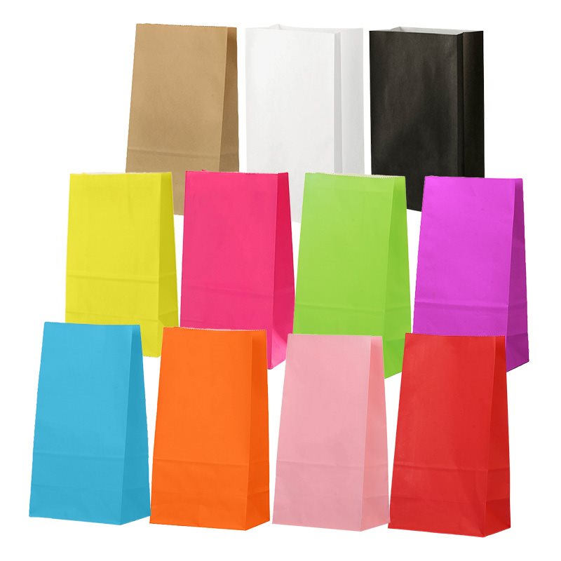 Small Paper Gift Bags 90x180mm - 600pcs, 