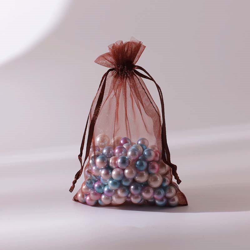 Picture of Brown Organza Bags 