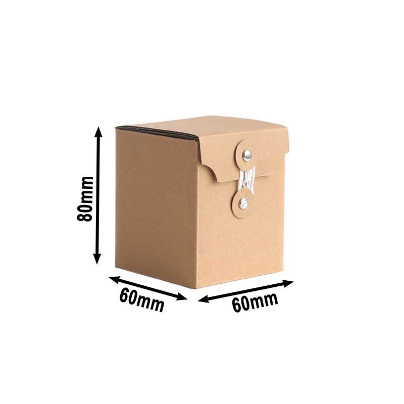CAN60-80, Candle Boxes Packaging 60x60x80-50Pack