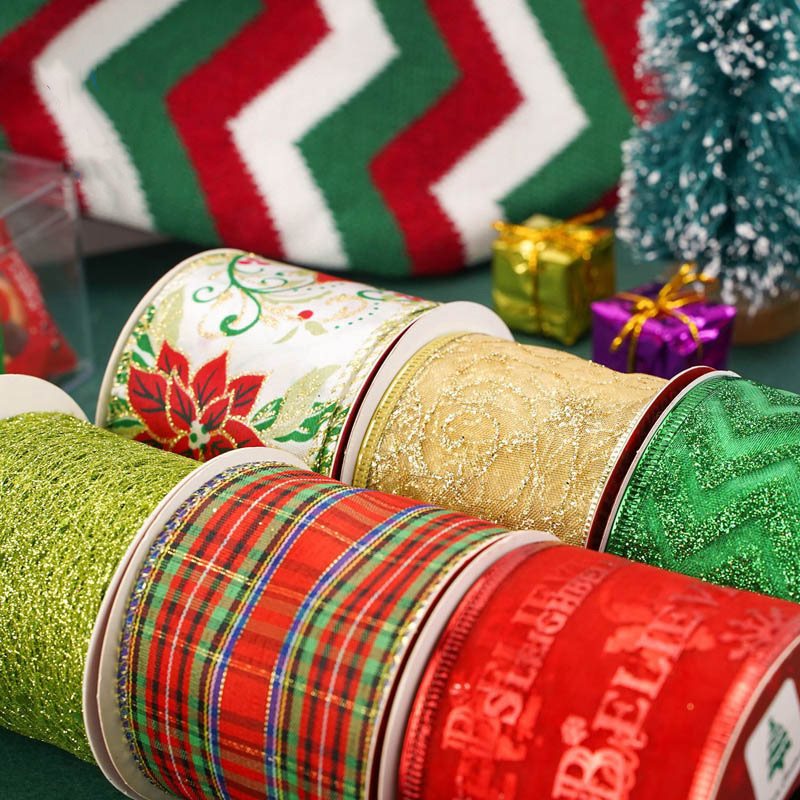 Picture of Christmas Organza Ribbon