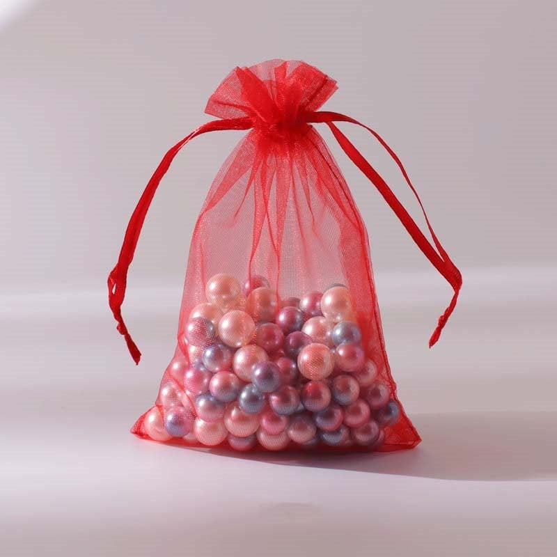 Picture of Red Organza Bags