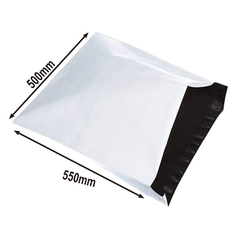 Large Plastic Mailing Bags 500x550mm - 100pcs sku image