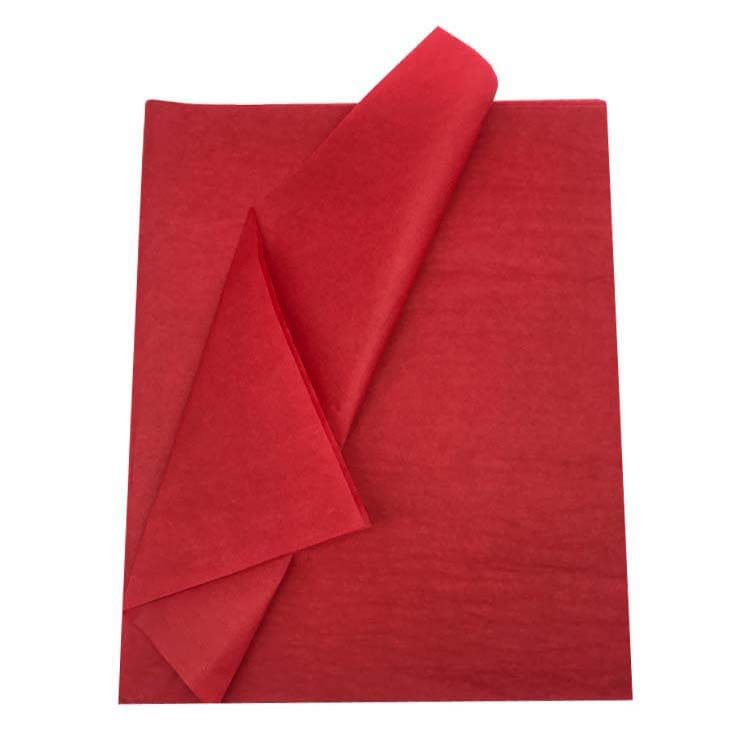 480 Sheets Red Tissue Paper Bulk 750x500mm