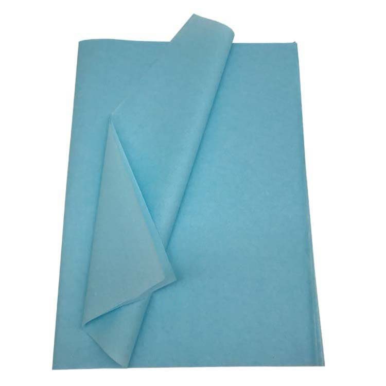 480 Sheets Sky Blue Tissue Paper Bulk 750x500mm