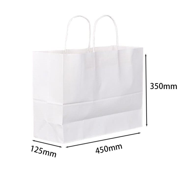 White Paper bags 350mmx 250mm