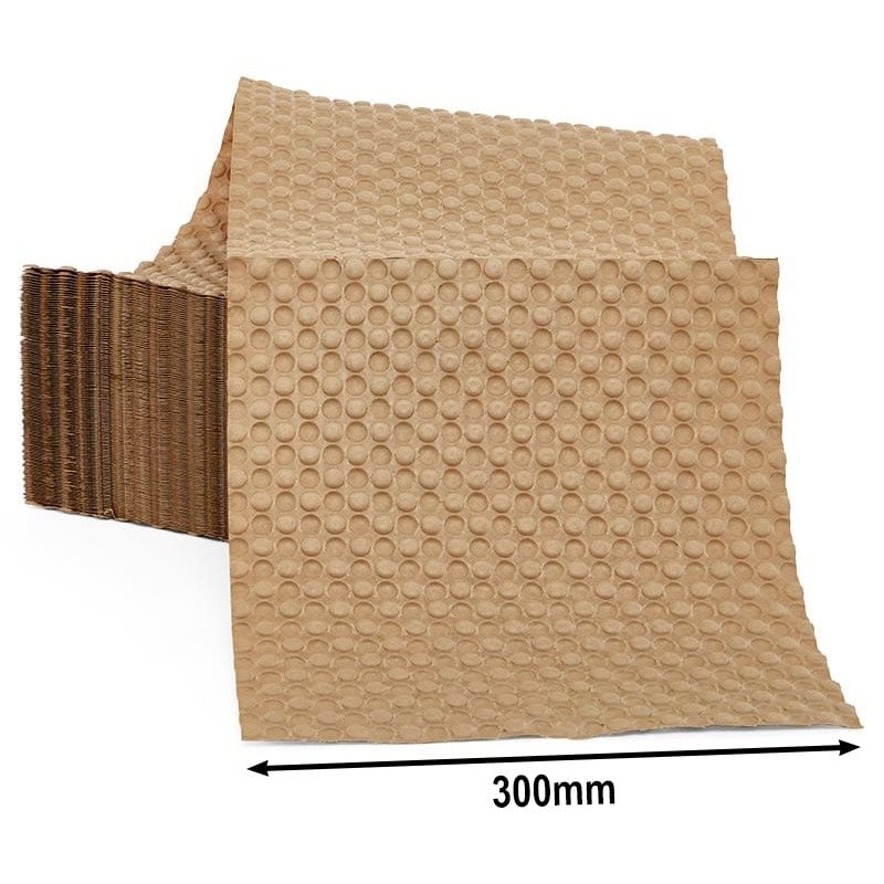 280M Kraft Bubble Paper Wrap Perforated