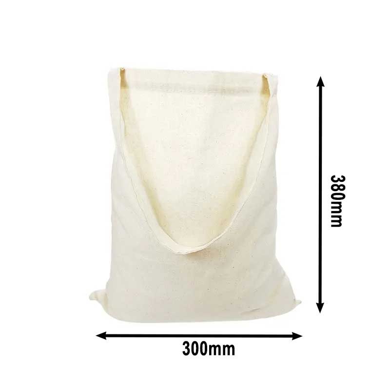 50pcs Calico Bags with Two Short Handles 300x380mm