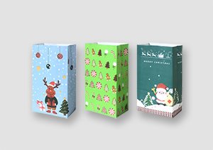 Christmas Paper Gift Bags-no handles