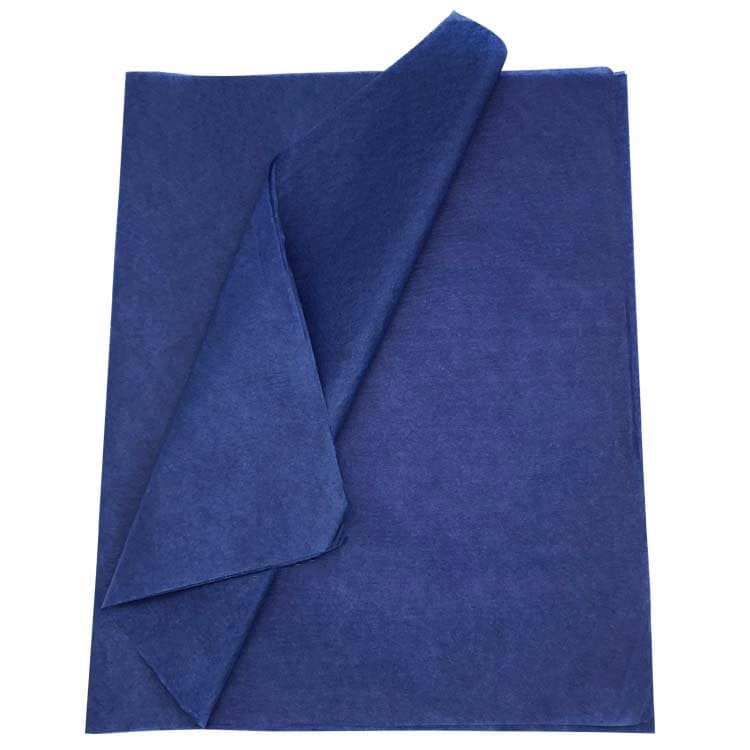 Navy Blue Tissue Paper Bulk 750x500mm - 480 Sheets sku image