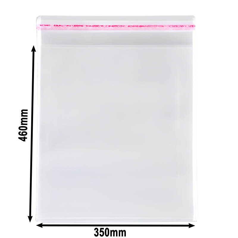 1000pcs Large Plastic Storage Bags 350x460mm for Clothing Photos Documents