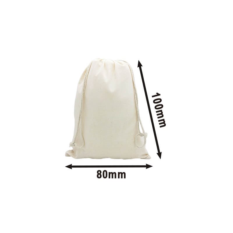 Small calico drawstring bags outlet