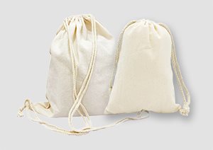 Calico Drawstring Bags