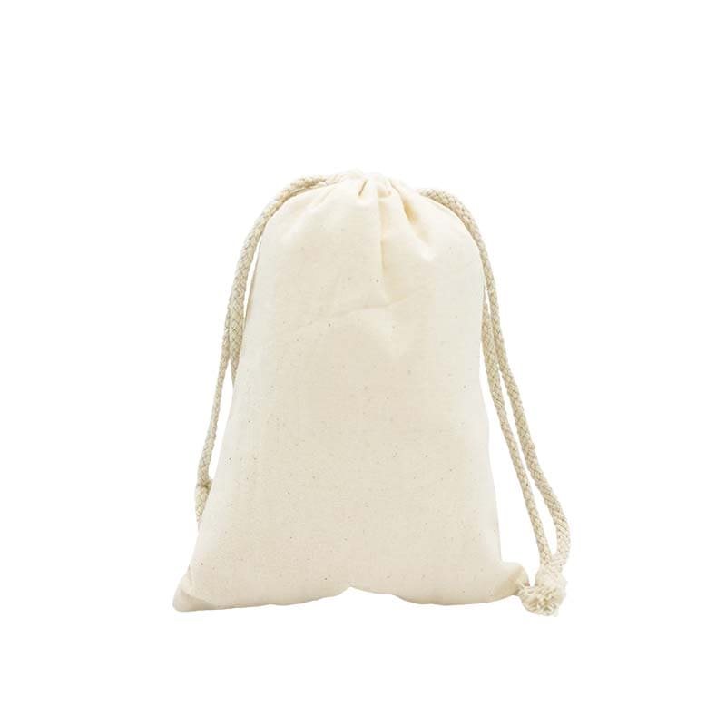 Small Calico Drawstring Bags 150mmx210mm 50/Pack