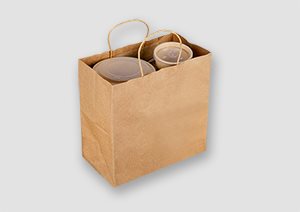 Takeaway Paper Bags - Twisted Handles