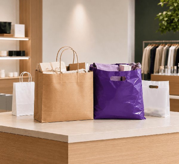 Paper Bags vs Plastic Carry Bags