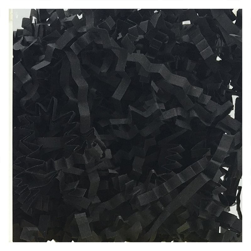 1kg Crinkle Cut Shredded Paper Black sku image